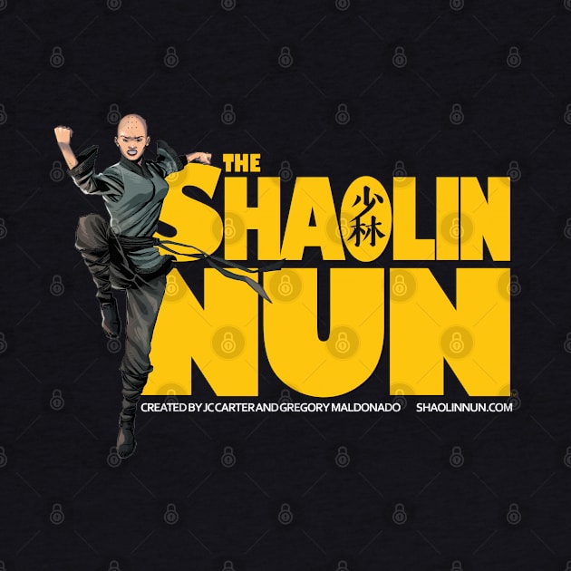 Main Logo with white lettering by Shaolin Nun